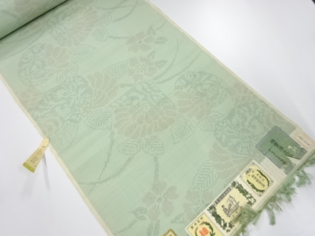 JAPANESE KIMONO / ANTIQUE BOLT FOR KIMONO / SILK / TSUMUGI